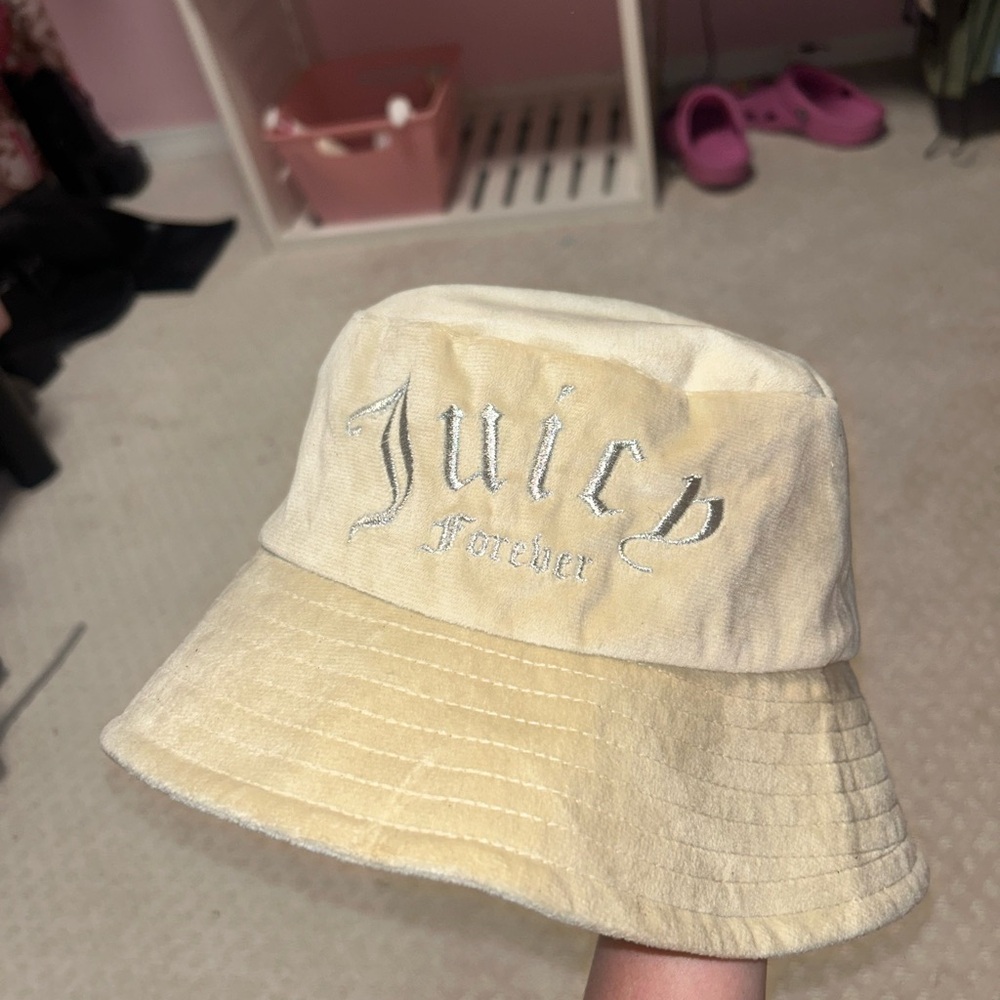 Juicy Couture Beige Bucket Hat